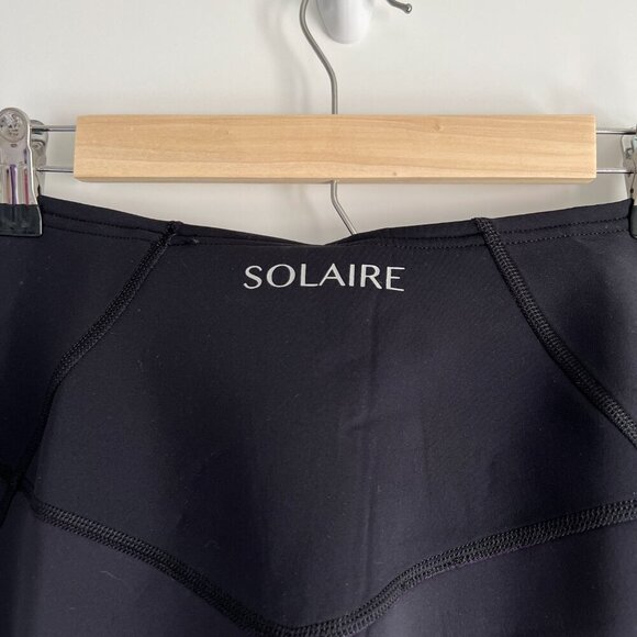 Solaire Athletic Compression Workout Capris Pants - Picture 2 of 7